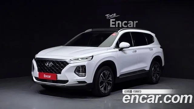 Hyundai Santa Fe TM 2020 Белый из Кореи