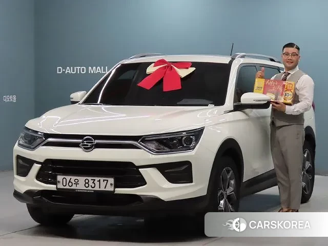 Ssangyong Beautiful Korando 2019 Белый из Кореи