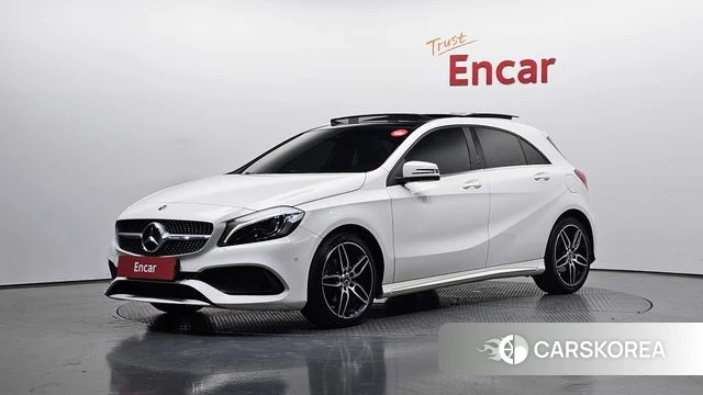Mercedes-Benz A-Class W176 2018 Белый из Кореи