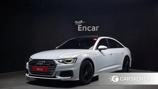 Audi A6 (C8) 2020 Белый из Кореи