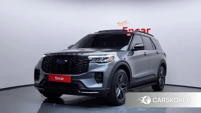 Ford Explorer 6th Generation 2024 Серый из Кореи