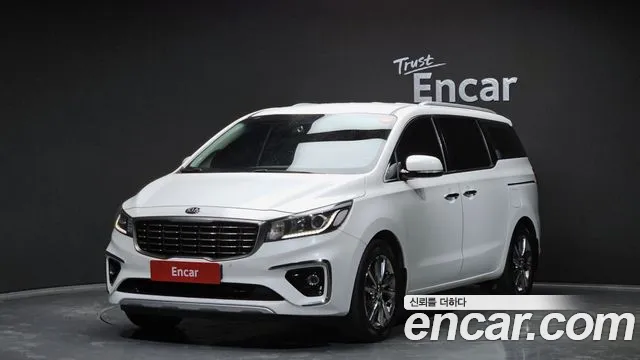 Kia The New Carnival 2020 Белый из Кореи