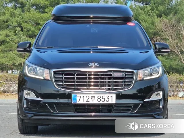 Kia The New Carnival 2019 Черный из Кореи