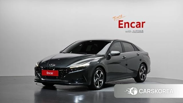 Hyundai Avante Hybrid (CN7) 2021 Серый из Кореи