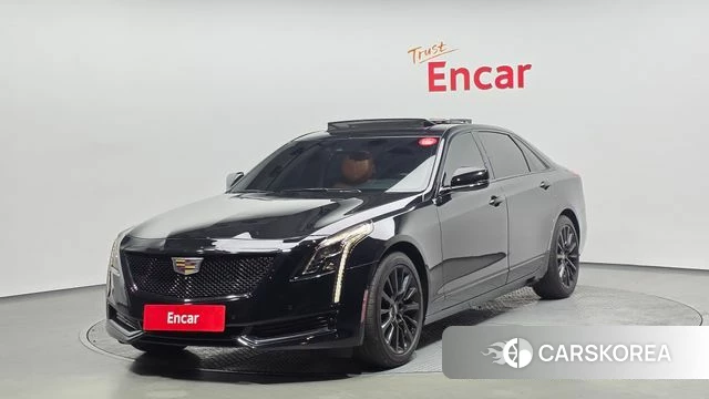 Cadillac CT6 2018 Черный из Кореи