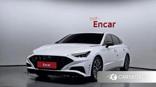 Hyundai Sonata (DN8) 2020 Белый из Кореи