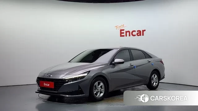 Hyundai Avante (CN7) 2020 Серебристо-серый из Кореи