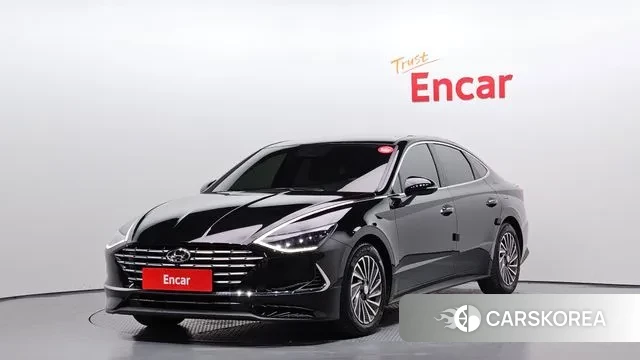 Hyundai Sonata Hybrid (DN8) 2021 Черный из Кореи