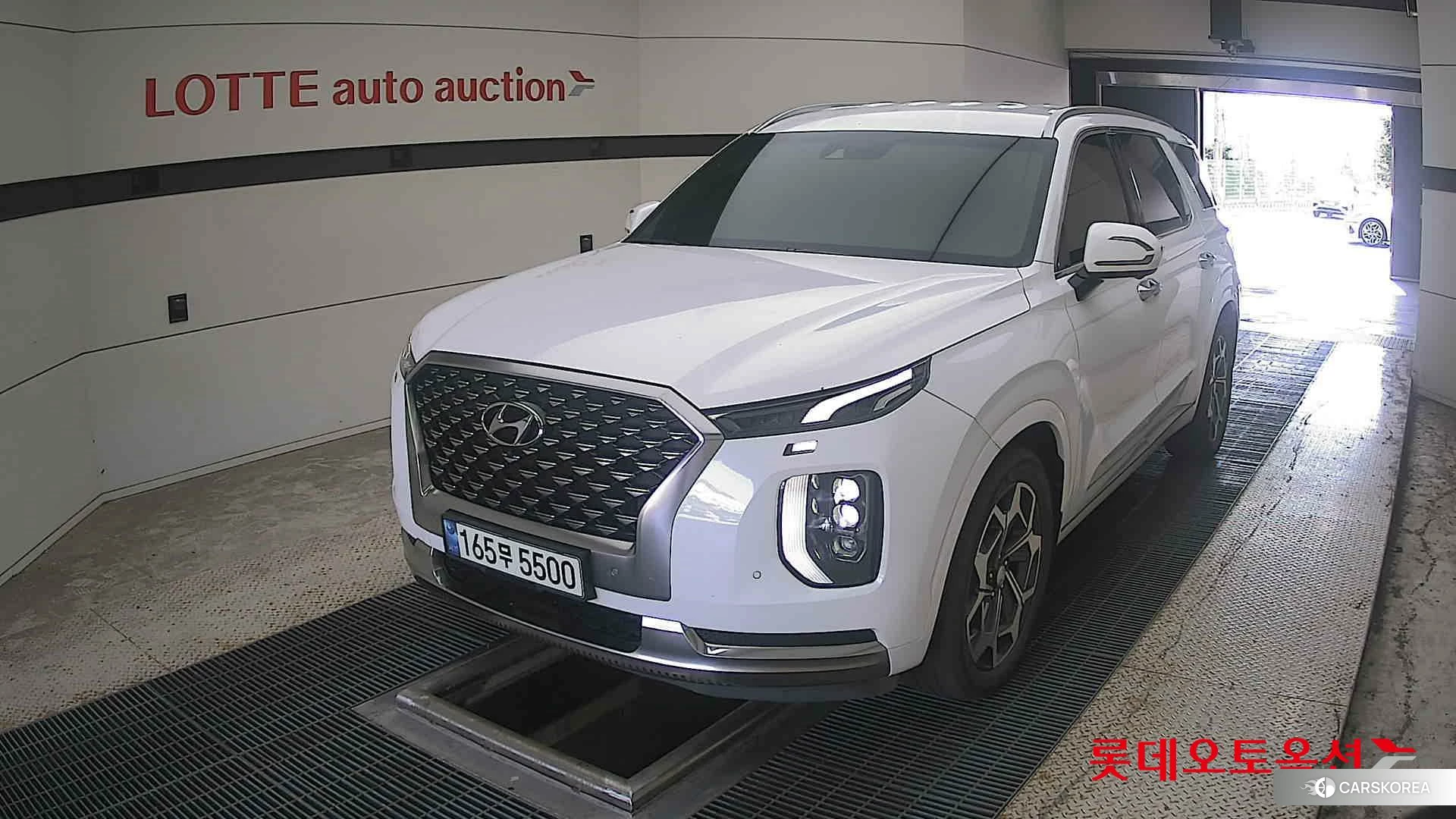 Hyundai Palisade 2022 Белый из Кореи