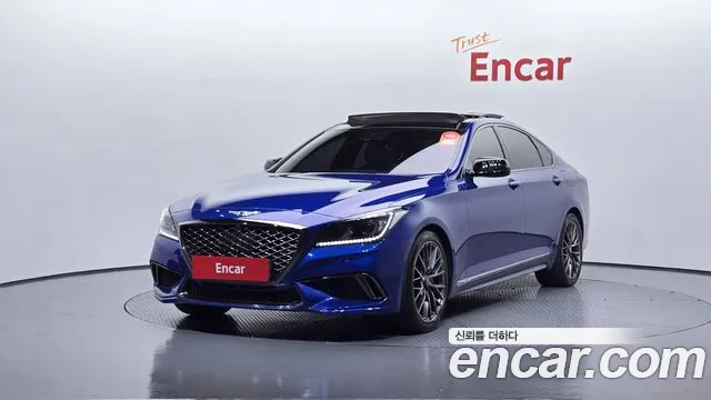 Genesis G80 2018 Синий из Кореи