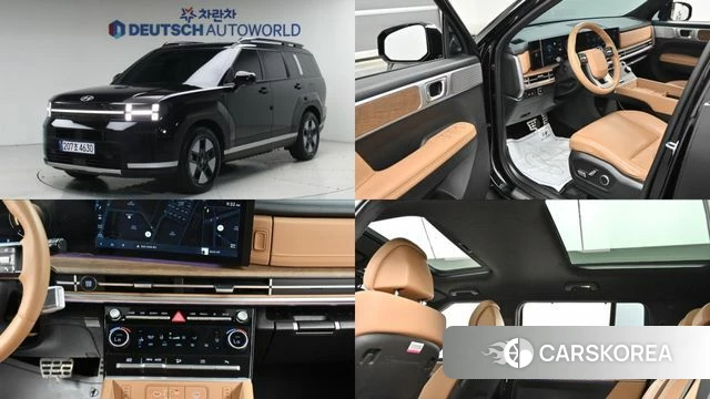 Hyundai Santa Fe (MX5) 2023 Черный из Кореи