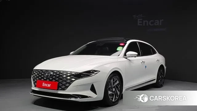 Hyundai The New Grandeur IG Hybrid 2022 Белый из Кореи