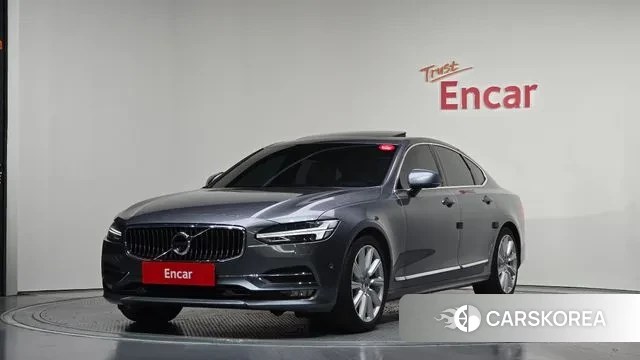 Volvo S90 2020 Серый из Кореи