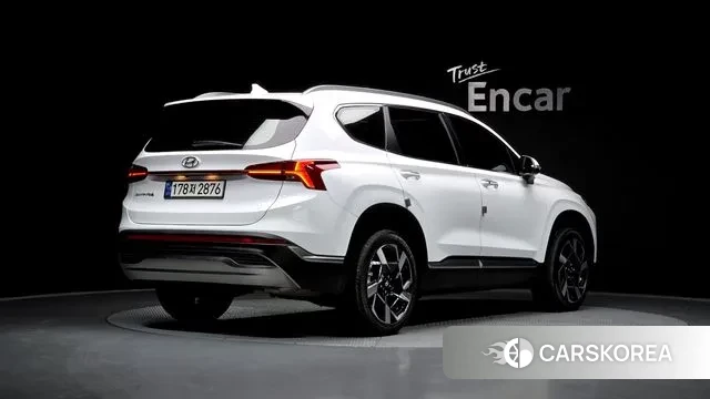 Hyundai The New Santa Fe 2023 Белый из Кореи