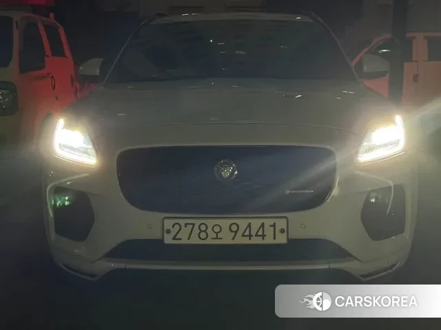 Jaguar E-PACE 2020 Белый из Кореи