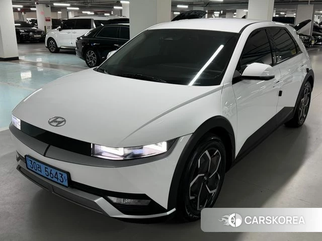 Hyundai Ionic 5 2022 Белый из Кореи