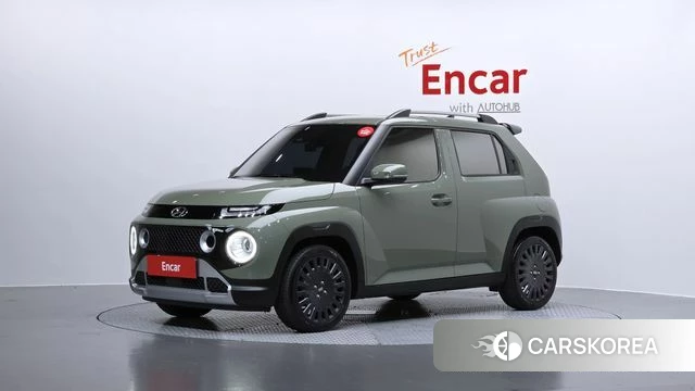 Hyundai Casper 2022 Светло-зеленый из Кореи