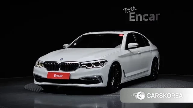 BMW 5 Series (G30) 2019 Белый из Кореи
