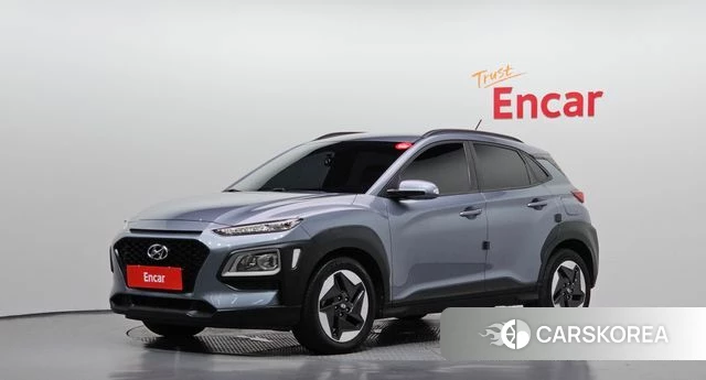 Hyundai Kona 2018 Светло-серебряный цвет из Кореи