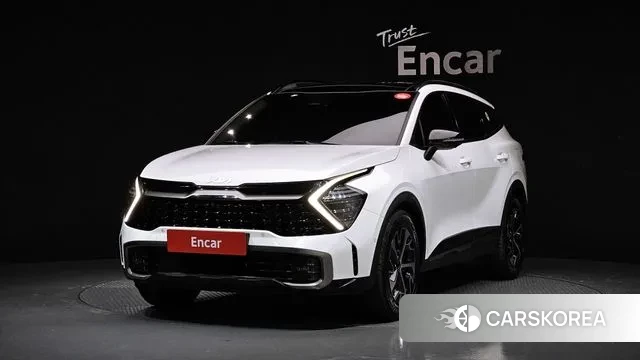 Kia Sportage 5th Generation Hybrid 2021 Белый из Кореи