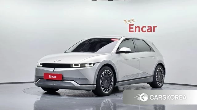 Hyundai Ionic 5 2022 Серебристо-серый из Кореи