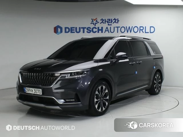 Kia Carnival 4th generation 2021 Серый из Кореи