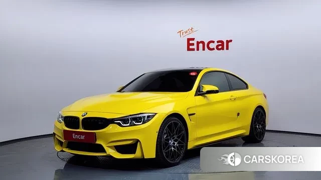 BMW M4 (F82) 2018 Желтый из Кореи