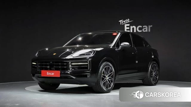 Porsche Cayenne (PO536) 2024 Черный из Кореи