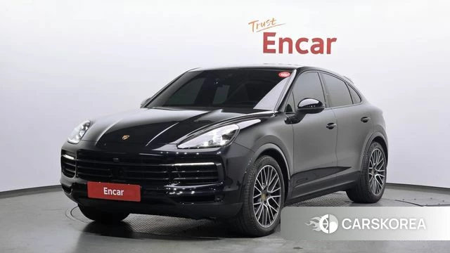 Porsche Cayenne (PO536) 2021 Черный из Кореи