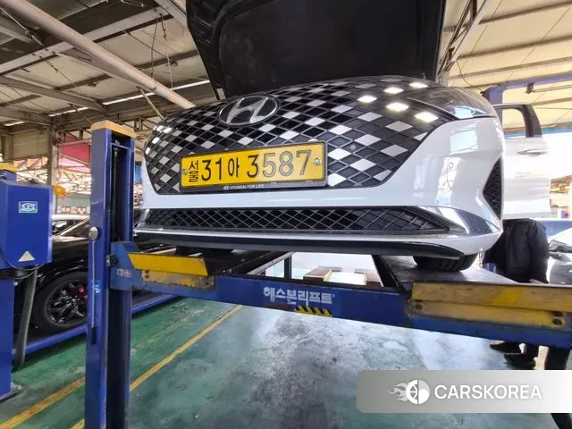 Hyundai The New Grandeur IG 2020 Белый из Кореи