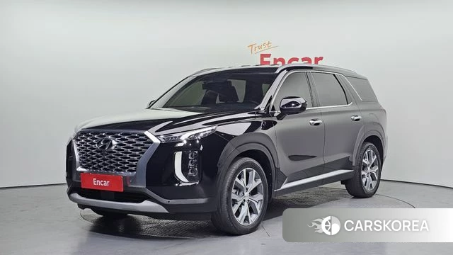 Hyundai Palisade 2021 Черный из Кореи