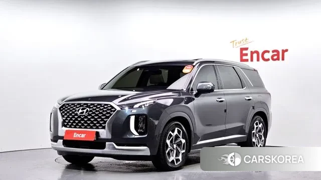 Hyundai Palisade 2021 Серый из Кореи