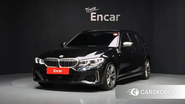 BMW 3 Series (G20) 2022 Черный из Кореи