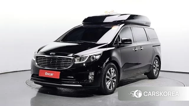 Kia All New Carnival 2018 Черный из Кореи
