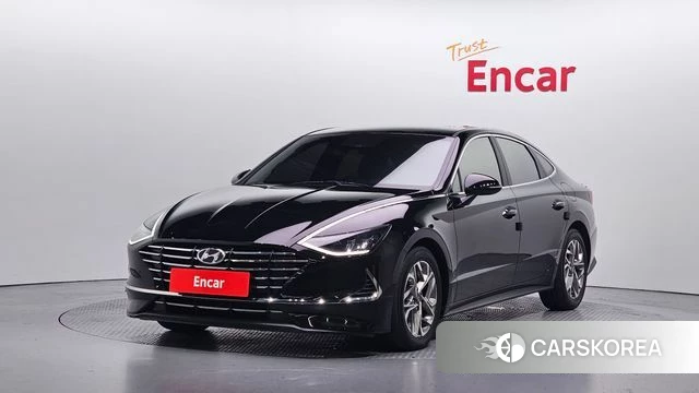 Hyundai Sonata (DN8) 2021 Черный из Кореи