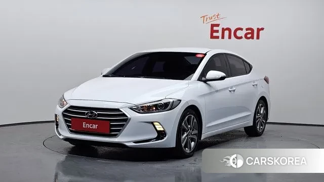 Hyundai Avante AD 2018 Белый из Кореи