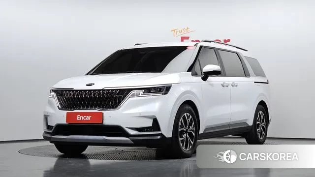 Kia Carnival 4th generation 2021 Белый из Кореи