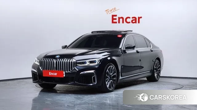 BMW 7 Series (G11) 2019 Черный из Кореи