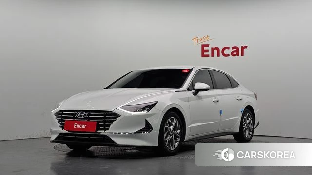 Hyundai Sonata (DN8) 2019 Белый из Кореи