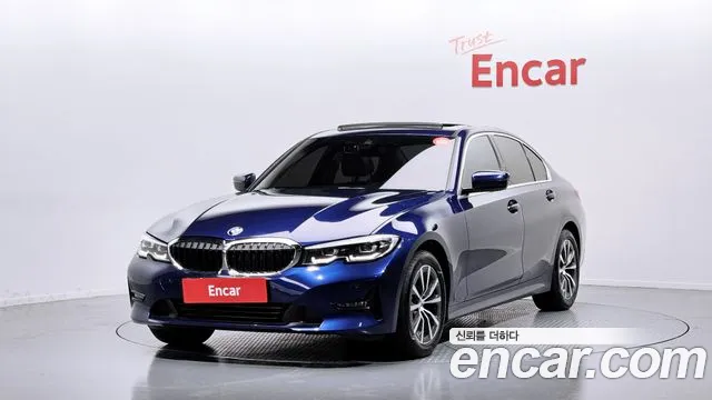 BMW 3 Series (G20) 2020 Синий из Кореи