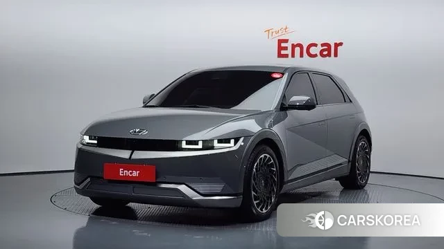 Hyundai Ionic 5 2022 Серебристо-серый из Кореи