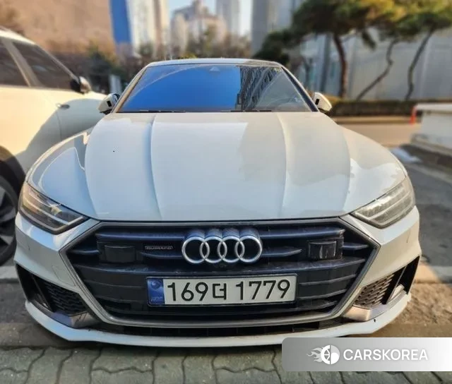 Audi A7 (4K) 2020 Белый из Кореи