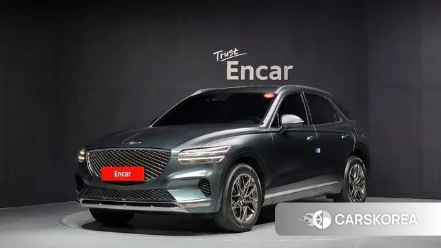 Genesis GV70 2021 Темно-зеленый из Кореи