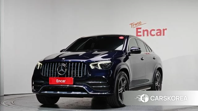 Mercedes-Benz GLE-Class W167 2021 Синий из Кореи