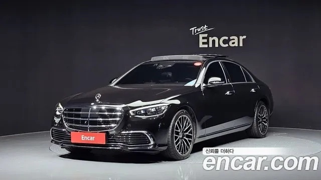 Mercedes-Benz S-Class W223 2023 Черный из Кореи