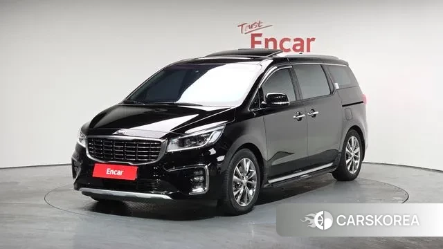 Kia The New Carnival 2019 Черный из Кореи