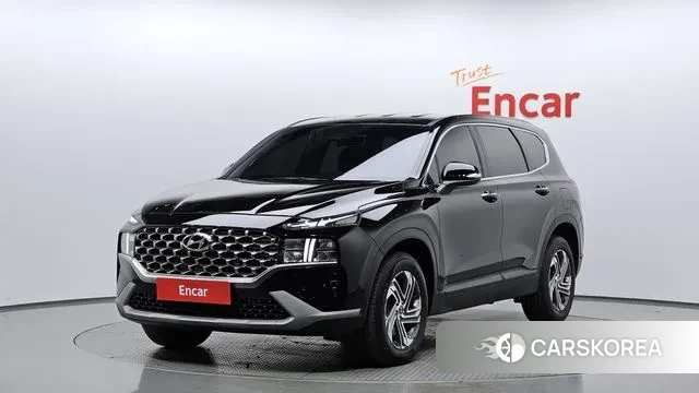 Hyundai The New Santa Fe 2022 Черный из Кореи