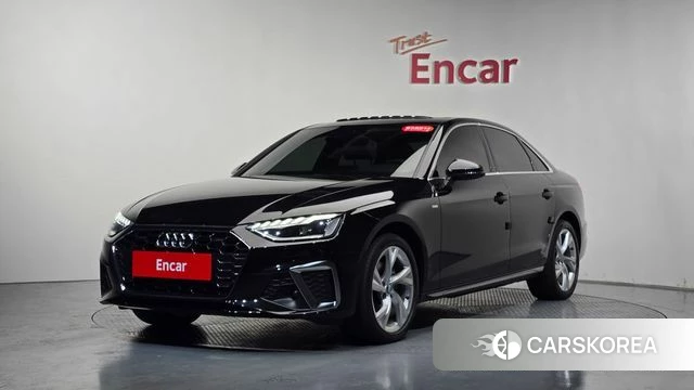 Audi A4 (B9) 2021 Черный из Кореи