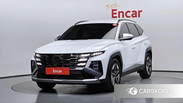 Hyundai The New Tucson Hybrid (NX4) 2025 Белый из Кореи