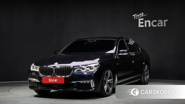BMW 7 Series (G11) 2018 Черный из Кореи